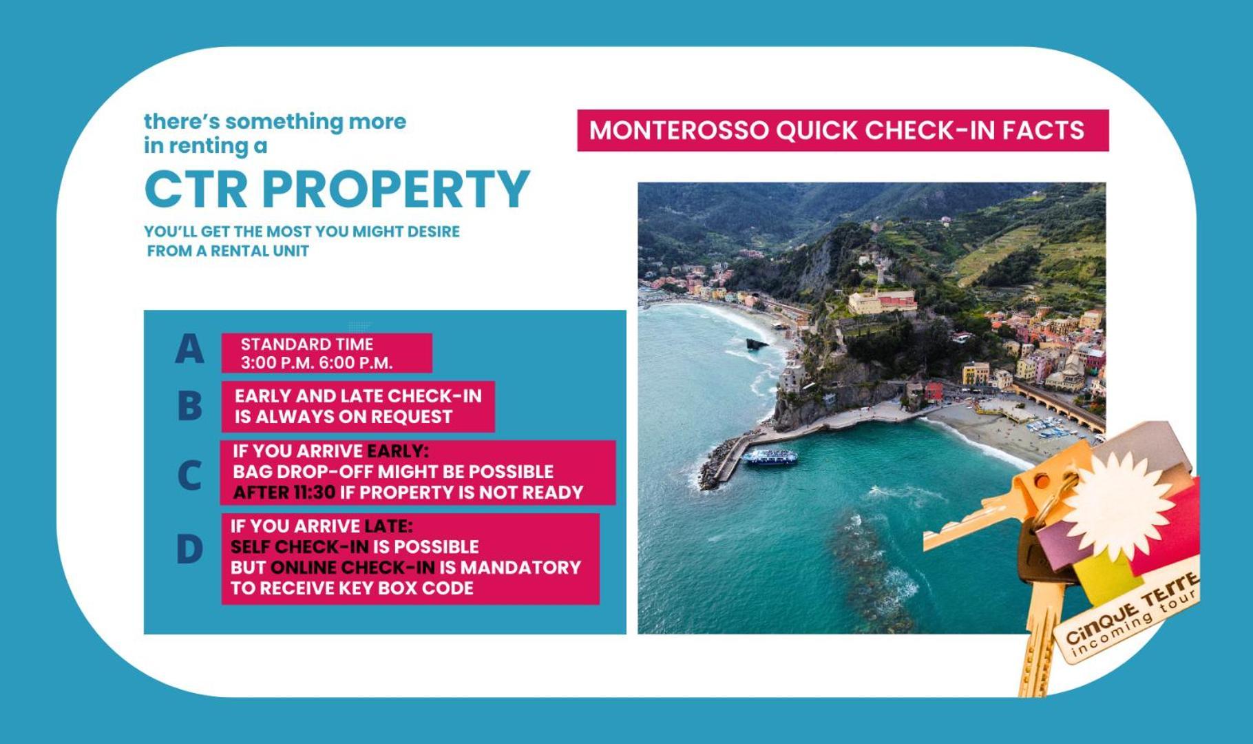 Scimiscia 2-Bedroom Apartment With Ac Monterosso al Mare Kültér fotó